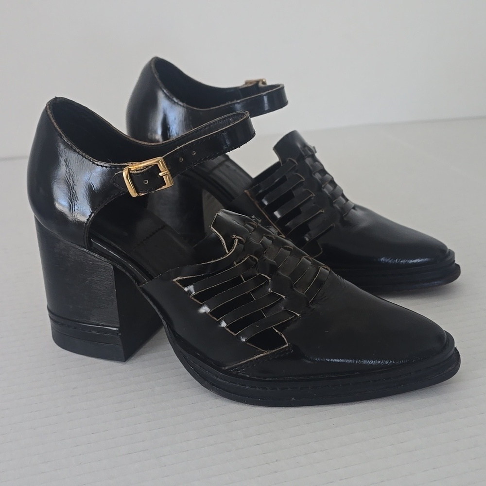 Purified Nix cutout leather ankle boots Women's 36